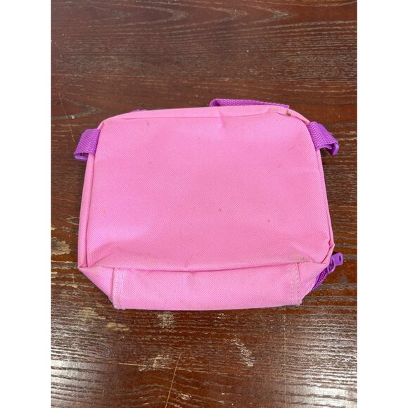 Hello Kitty Girls Pink & White Crossbody Purse & Lunch Bag Set With Bow Details - Picture 6 of 7